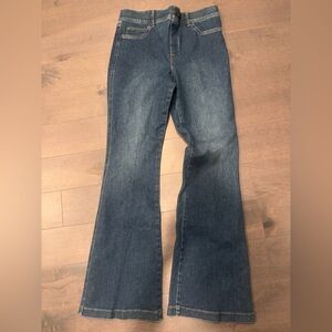 SPANX Dark Blue Flare Women's Jeans